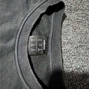 Adidas Black Crewneck